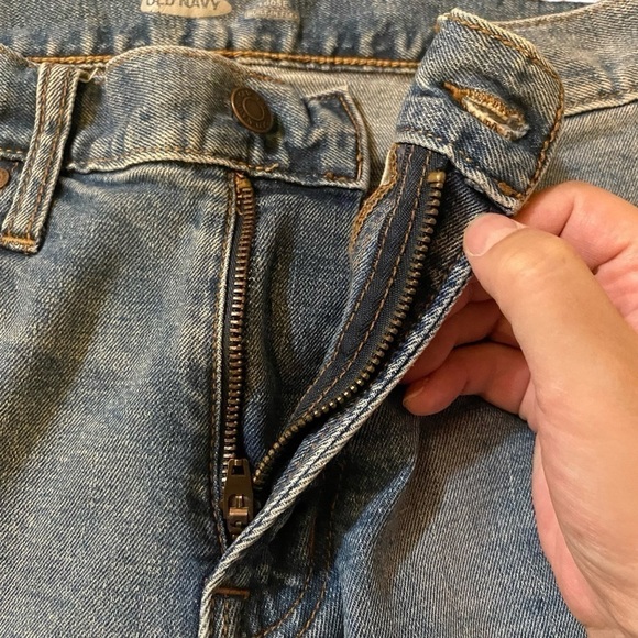 Old Navy Jeans Men Pants Cotton Built-in Flex Stretch Denim Blue Size 31*32 - Picture 4 of 14